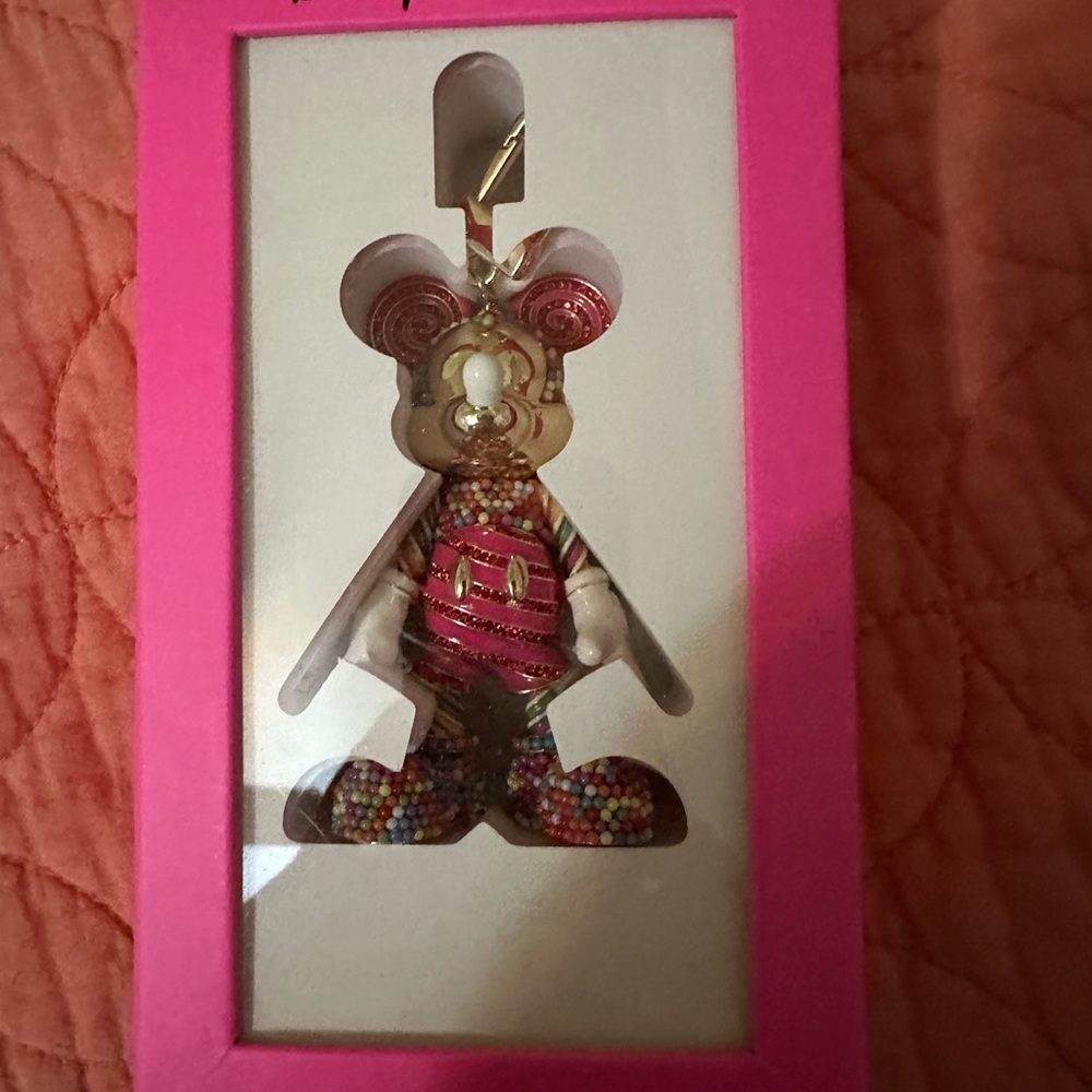 BaubleBar Multicolor Mickey Keychain